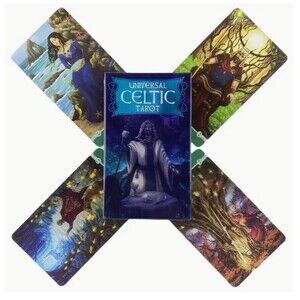 Celtic Themed Tarot Deck 78 Cards Mystic Oracle Divination English Edition